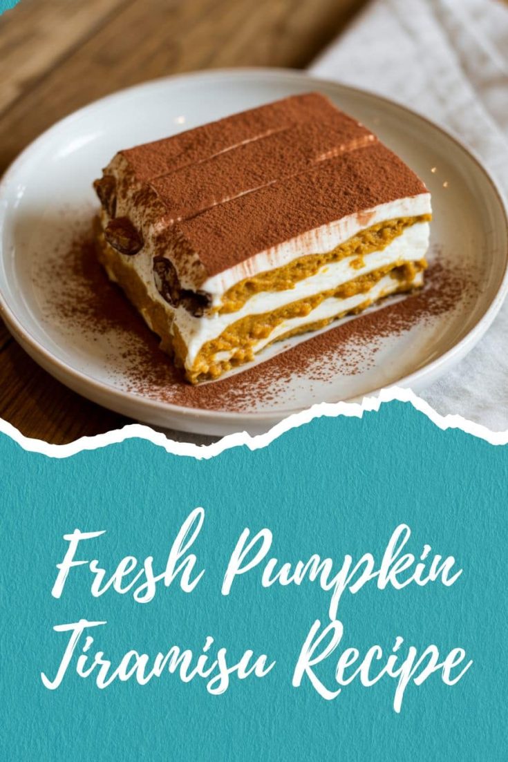 fresh pumpkin tiramisu recipe