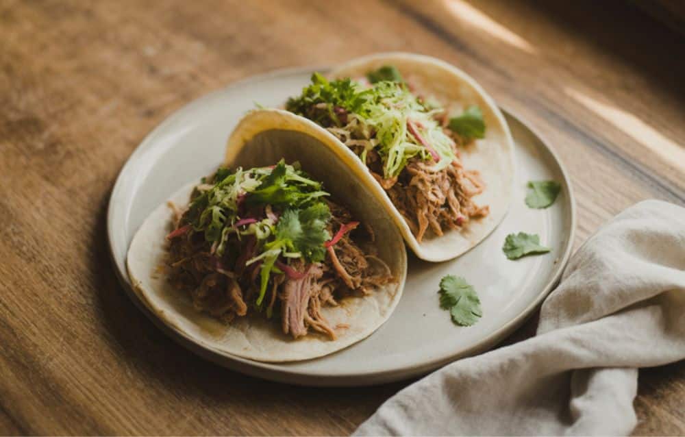 pulled pork tacos