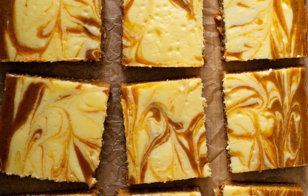 pumpkin cheesecake bars