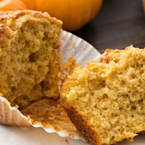Recipe: Homemade Pumpkin Muffins Made with Fresh Pumpkin 2 pumpkin muffins