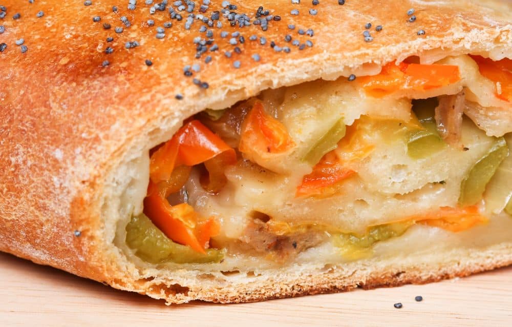 thanksgiving leftovers stromboli